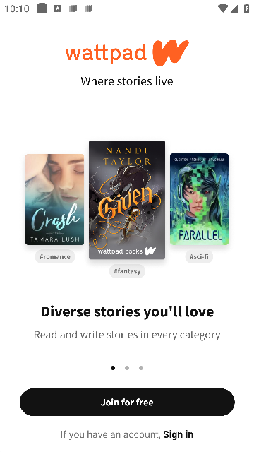 Wattpad߼v11.0.3ͼ2