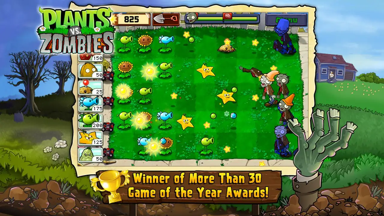 ֲսʬ95ùܲ˵(Plants vs. Zombies FREE)v3.8.1ͼ3