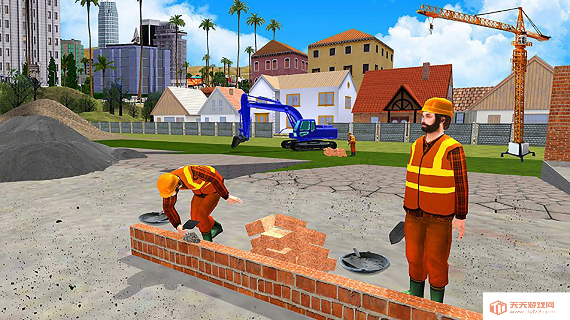 仿真工程车驾驶2025官方正版v300.1.4.3018 安卓版截图1