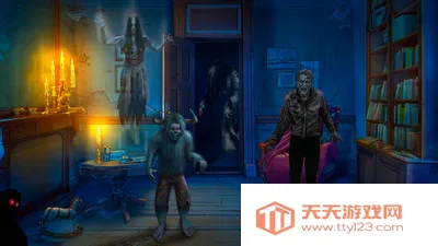 恐怖女孩之夜(恐怖逃生游戏)v1.1 安卓版截图1