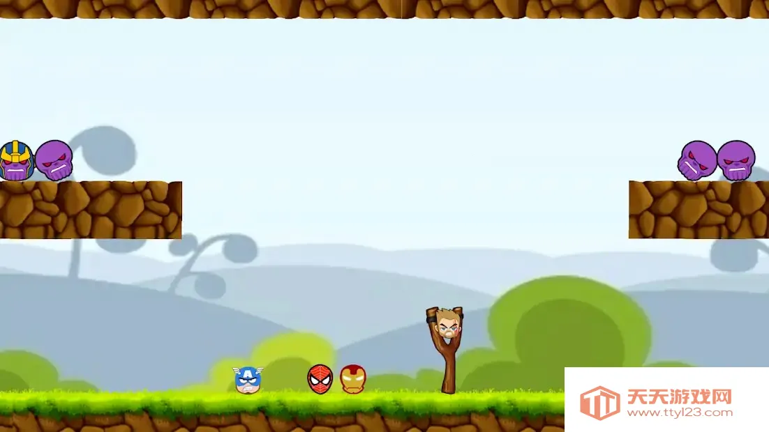 愤怒的超级英雄(英雄弹射游)v6 手机版截图0