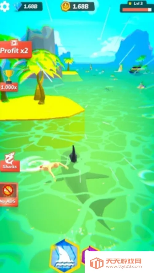 贪吃大白鲨安卓版手机版v5.8 官方正版截图2