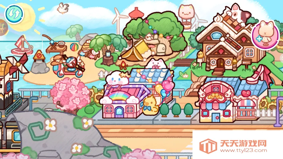 萌宠小镇游园会(猫咪装扮游)v11.0.0 手机版截图3