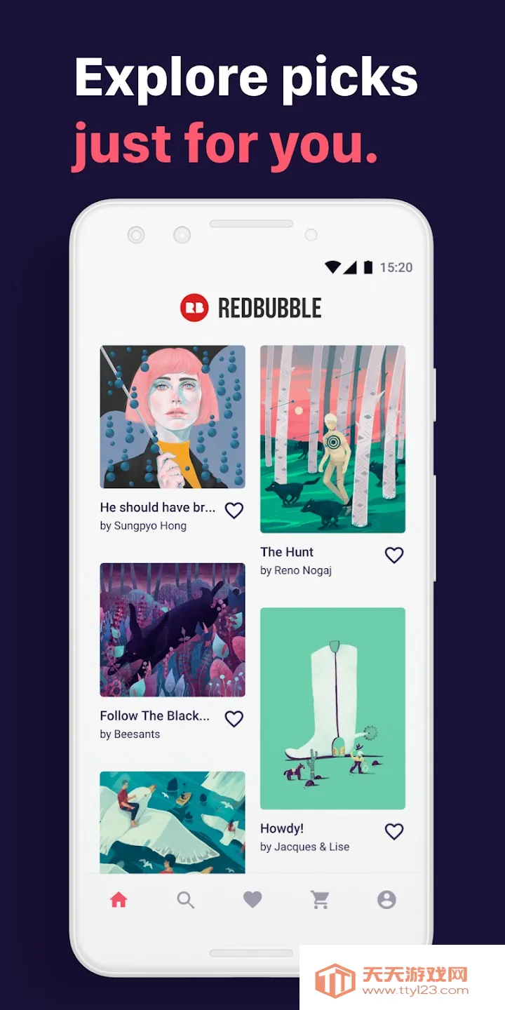 Redbubble2025�ٷ�����v2.2.5 ��׿���ͼ1