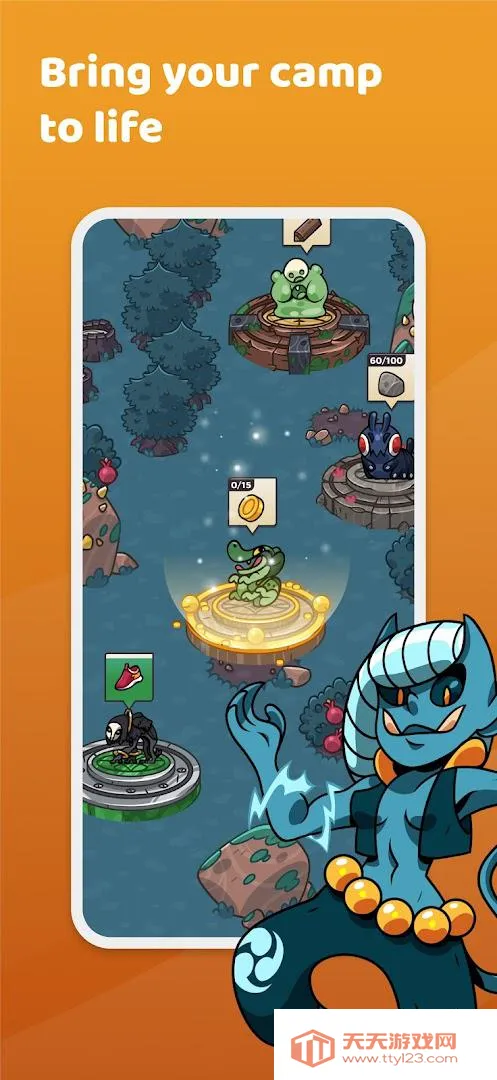怪物漫步阶梯冒险2025最新版本v1.0.4 安卓版截图2