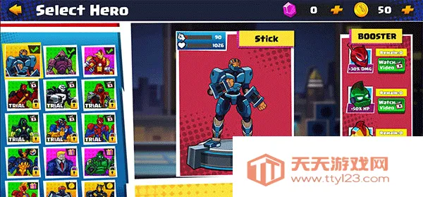 超级机器人英雄安卓版手机版v1.1.3 官方正版截图4