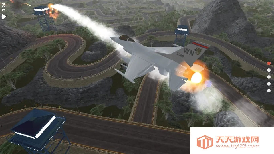 F16战斗机模拟器(F16飞行射击游戏)v2 安卓版截图0