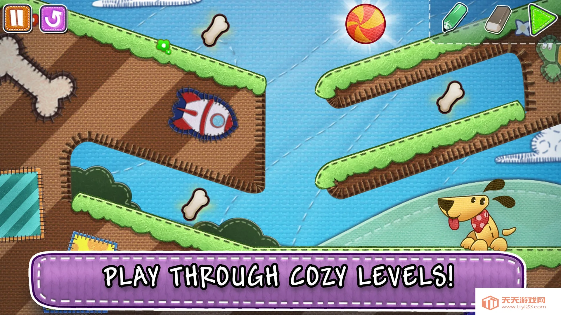 长鼻子狗跑酷安卓版手机版v1.0.6 手机版截图0