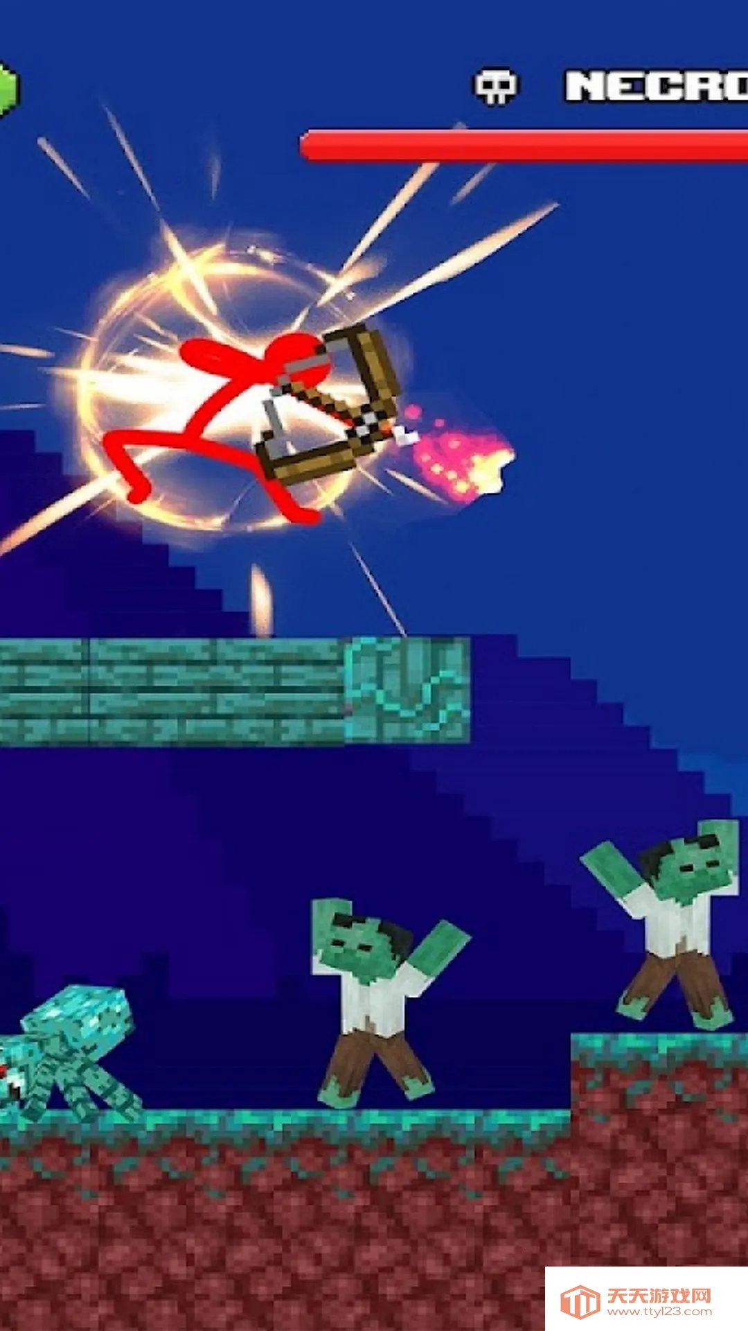 火柴人对决工艺冒险(火柴人动作游戏)v1.0.5 手机版截图1