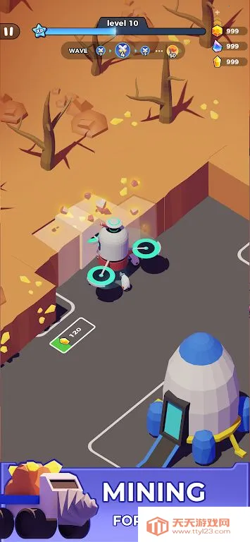 钻探计划(塔防挖矿游戏)v0.0.1 手机版截图1
