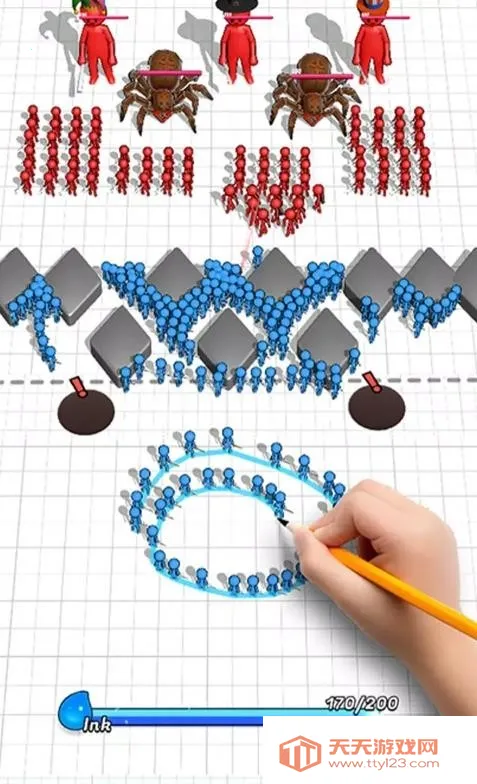 墨水围攻2025官方正版v1.1 免费版截图2