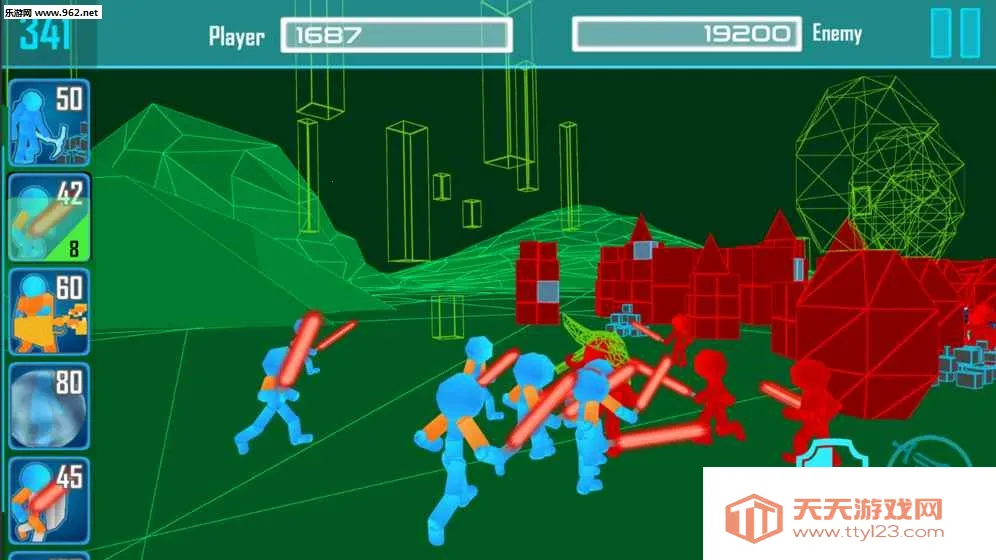 火柴人霓虹战争(火柴人战争游戏)v1.08 免费版截图2