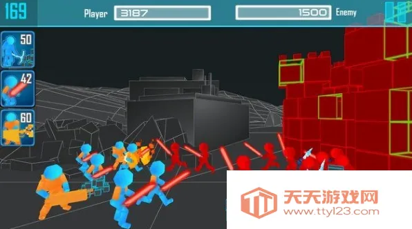 火柴人霓虹战争(火柴人战争游戏)v1.08 免费版截图3