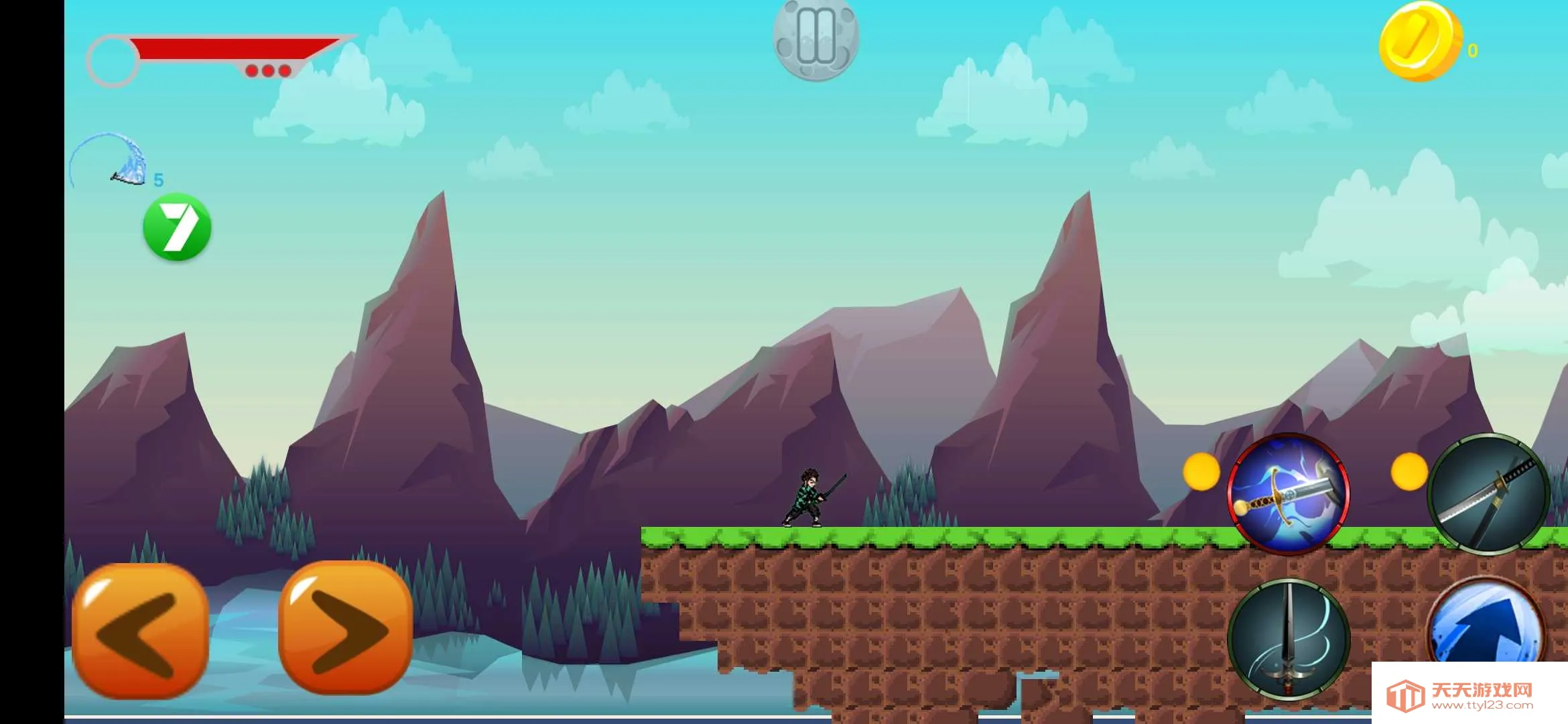 鬼灭之刃大冒险(鬼灭之刃冒险游戏)v0.3 安卓版截图1