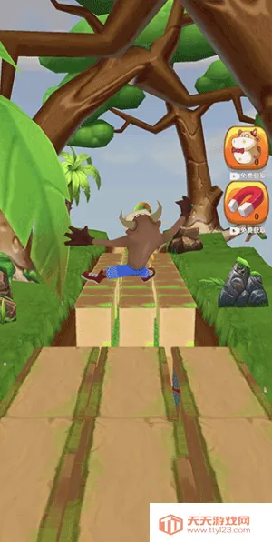 牛萌萌大冒险(跑酷建造游戏)v1.0.0 安卓版截图4