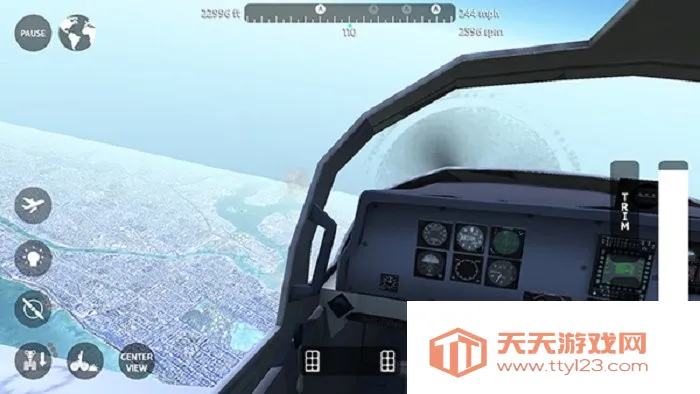 飞行模拟2018飞机(飞行模拟游戏)v1.0.4 官方正版截图1