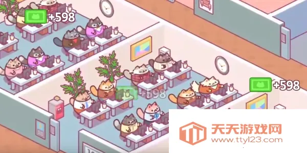 办公室猫咪(猫咪经营游戏)v1.0.52 手机版截图2
