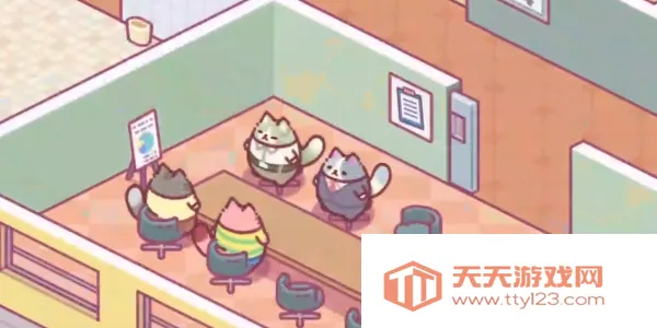 办公室猫咪(猫咪经营游戏)v1.0.52 手机版截图1