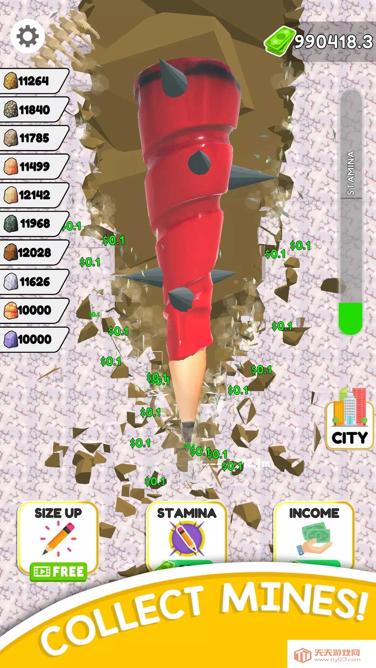铅笔挖掘:建造城市(挖笔建城游戏)v1.7 安卓版截图1