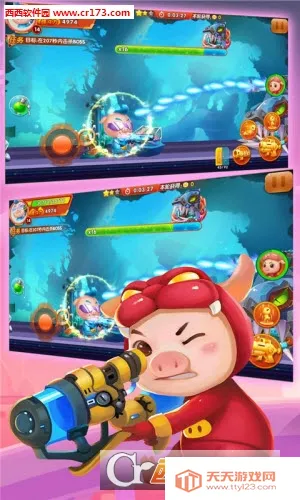 猪猪侠机甲王(猪猪侠射击游戏)v2.5 官方正版截图1