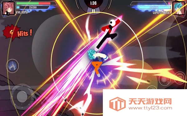 火柴人战士暗影龙珠格斗(火柴人格斗游戏)v1.9.5 免费版截图0