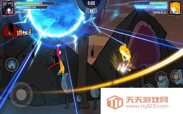 火柴人战士暗影龙珠格斗(火柴人格斗游戏)v1.9.5 免费版截图1