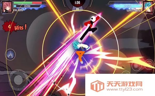 火柴人战士暗影龙珠格斗(火柴人格斗游戏)v1.9.5 免费版截图3