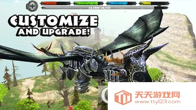 模拟巨龙世界(恐龙模拟游戏)v1 免费版截图0