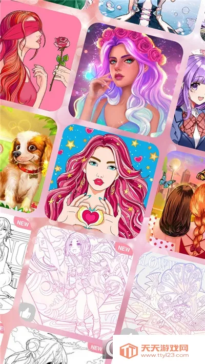 趣味数字涂色2026最新版本v1.0.157 免费版截图1
