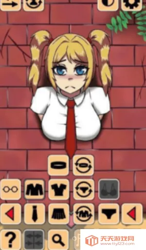 卡在墙中的少女 卡在墙中的少女