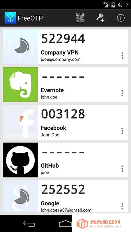 FreeOTPv1.5 ��׿���ͼ3