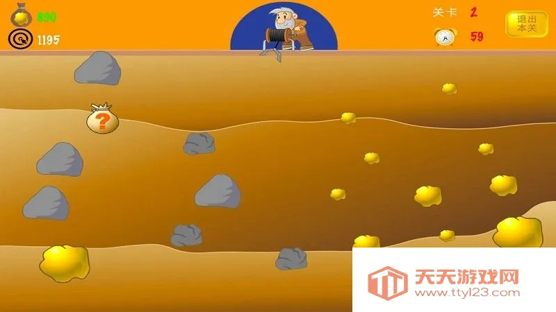 黄金矿工经典版v2.8 官方正版截图0