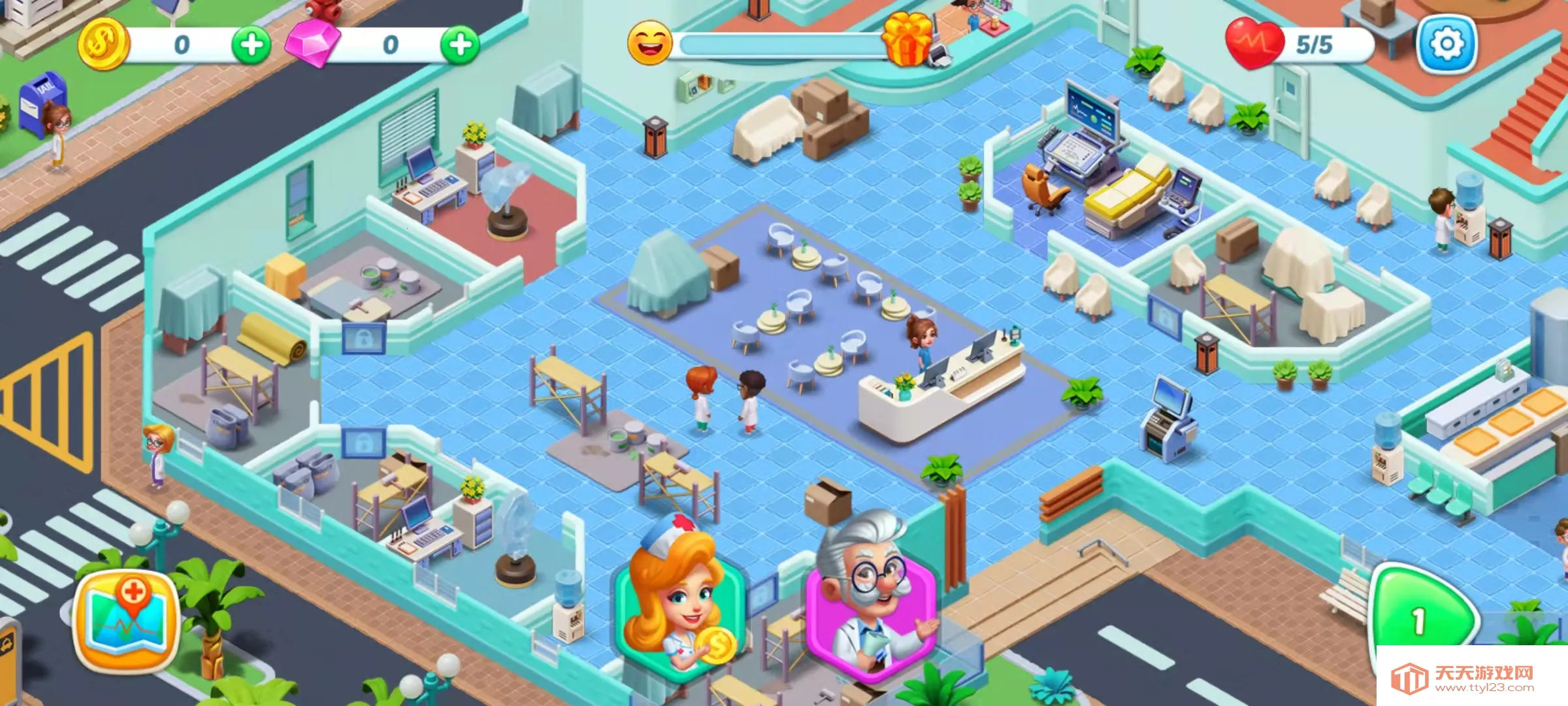 疯狂的诊所2026官方最新版本v1.0.71 安卓版截图1