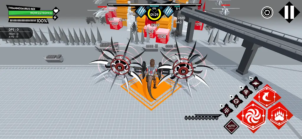 机甲恐龙:城市破坏者2026最新版本v1.0.12 免费版截图1