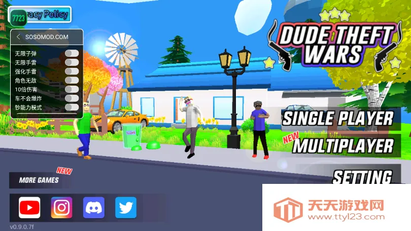 沙盒模拟器盗贼战争中文作弊菜单版v0.9.0.9f6 免费版截图3