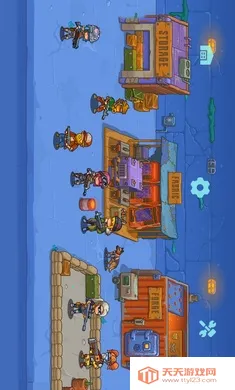 塔楼火车:僵尸防御2D2026官方最新版本v1.1.5 官方正版截图3