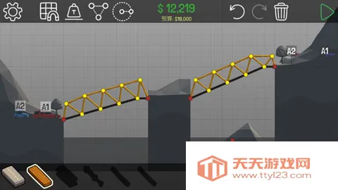 保利桥(桥梁搭建游戏) 保利桥(桥梁搭建游戏)