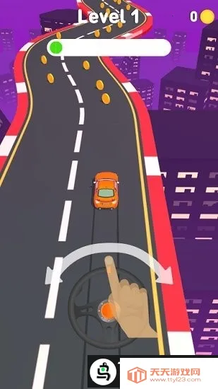 空中赛道特技(赛车竞速游戏)v0.4 官方正版截图0