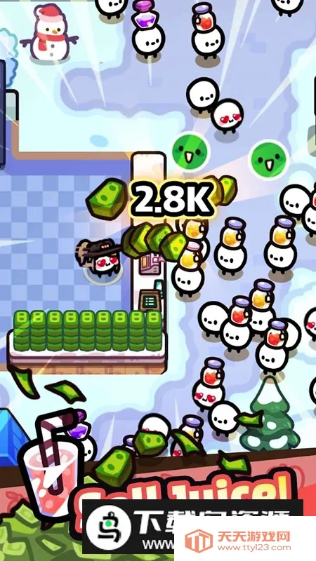 Juice King电锯果汁王闲置商店(果汁王模拟经营游戏)v1.4.1 官方正版截图0