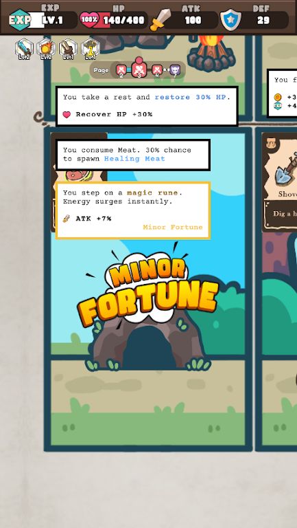 书页之战(魔法书冒险游戏)v0.0.2 安卓版截图0