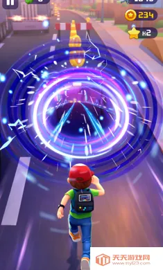 地铁跑酷:传送门最新手机版v0.9.1 免费版截图0