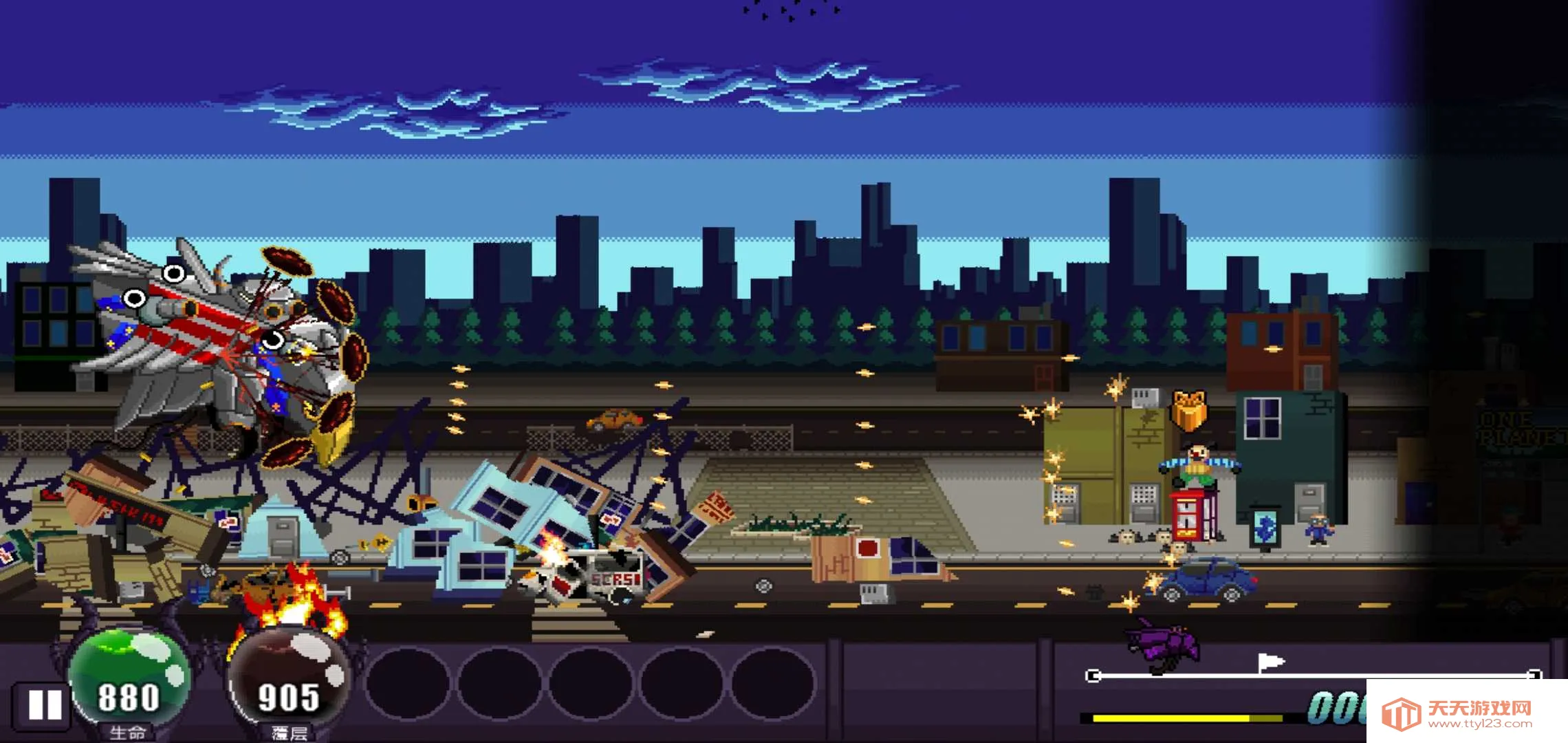 巨兽浩劫辅助菜单版(怪兽破坏游戏)v1.0 官方正版截图1