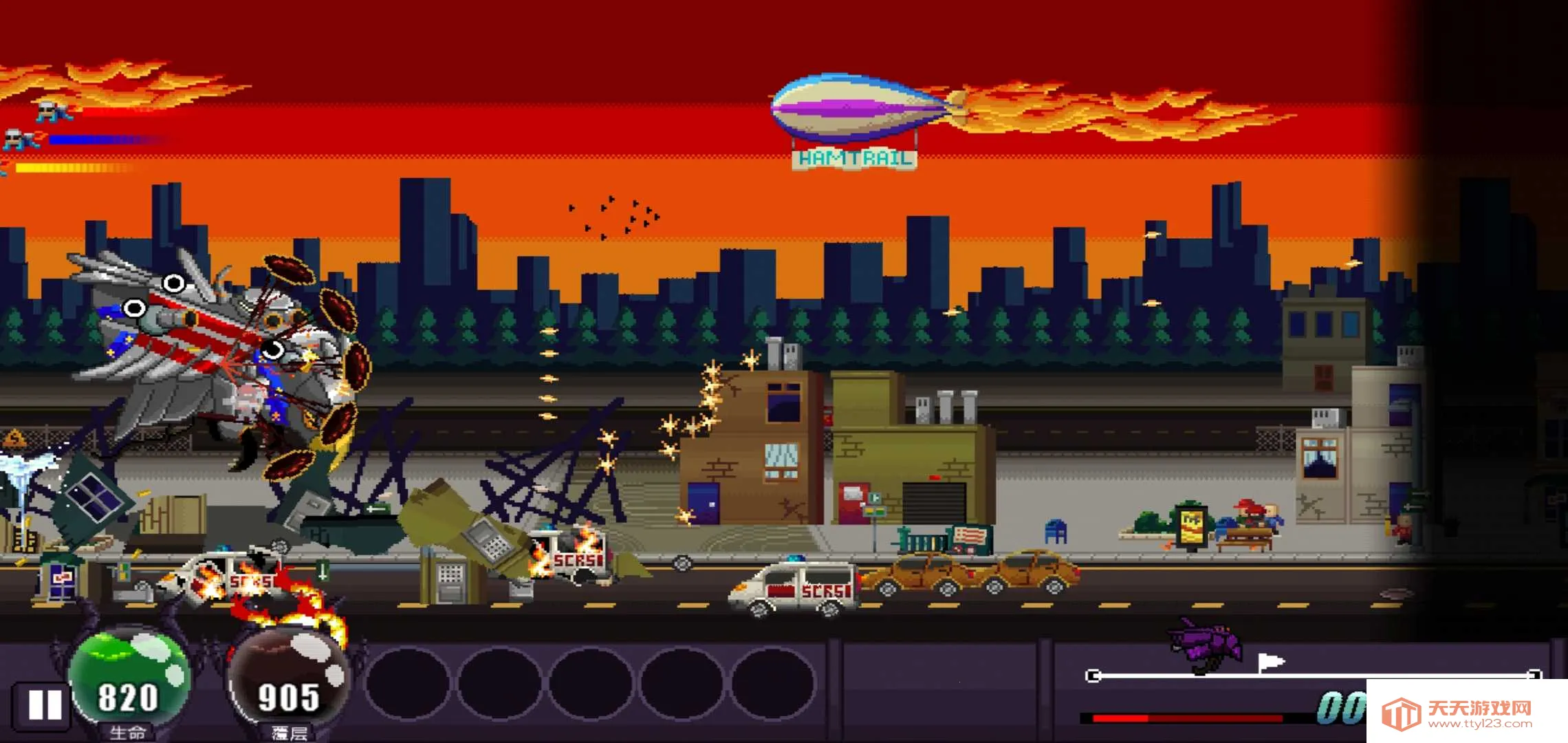 巨兽浩劫辅助菜单版(怪兽破坏游戏)v1.0 官方正版截图2