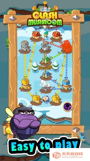 蘑菇冲突破解版无限金币无限钻石v2.1.6 官方正版截图0