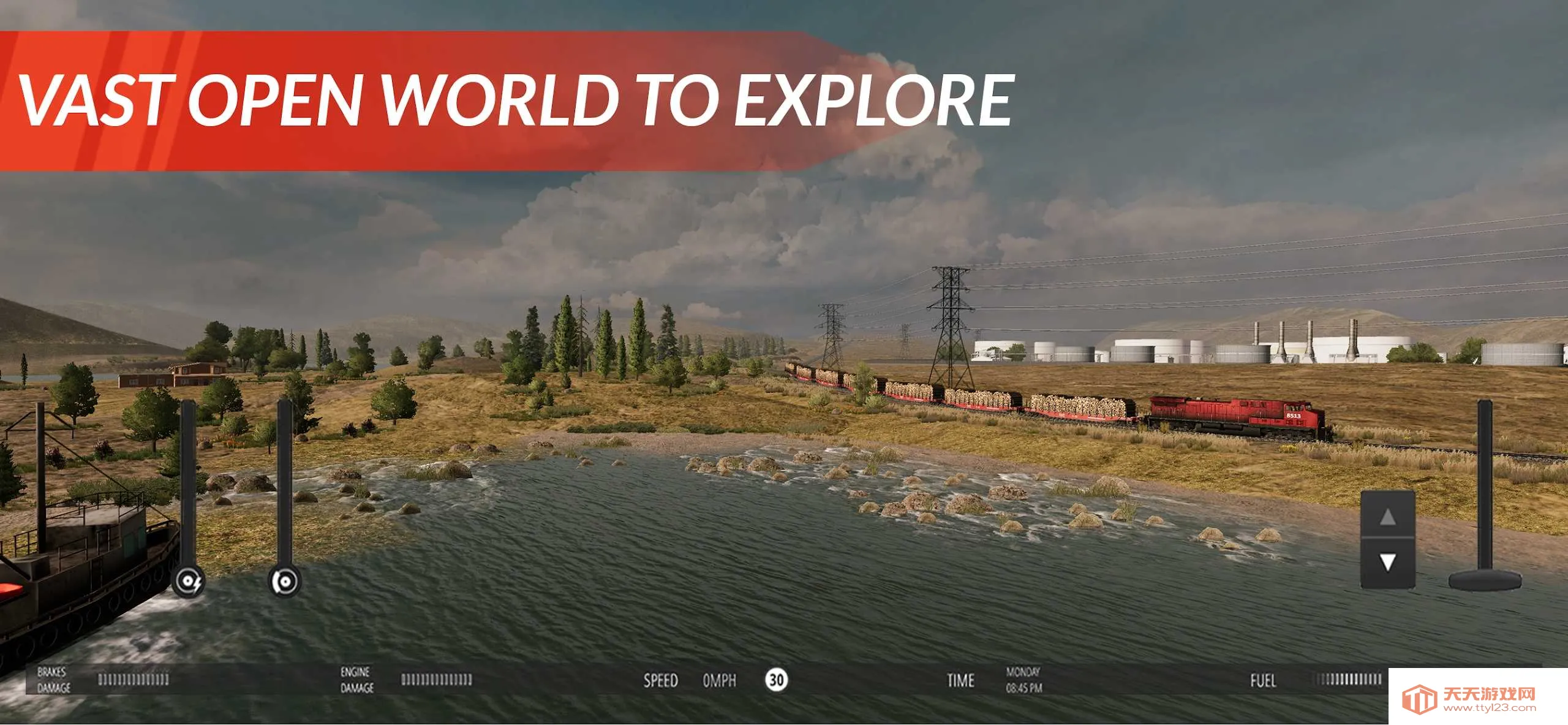 美国火车模拟器无限金币钻石版v2.5 官方正版截图4