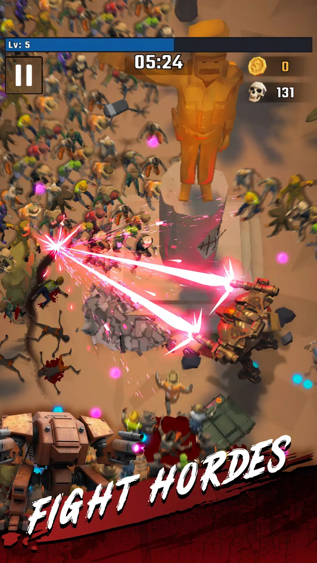 僵尸与子弹免广告2026官方最新版本v0.6.2 手机版截图2