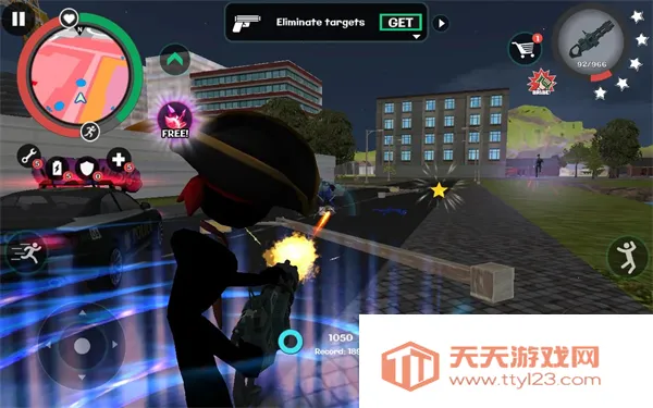 火柴人绳索英雄2破解版v3.0.2.4 官方正版截图3