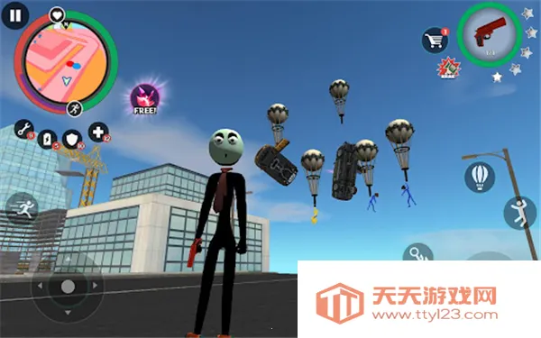 火柴人绳索英雄2破解版 火柴人绳索英雄2破解版