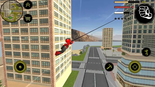火柴人绳索英雄:起源大量金币最新手机版v1.0.0 手机版截图0