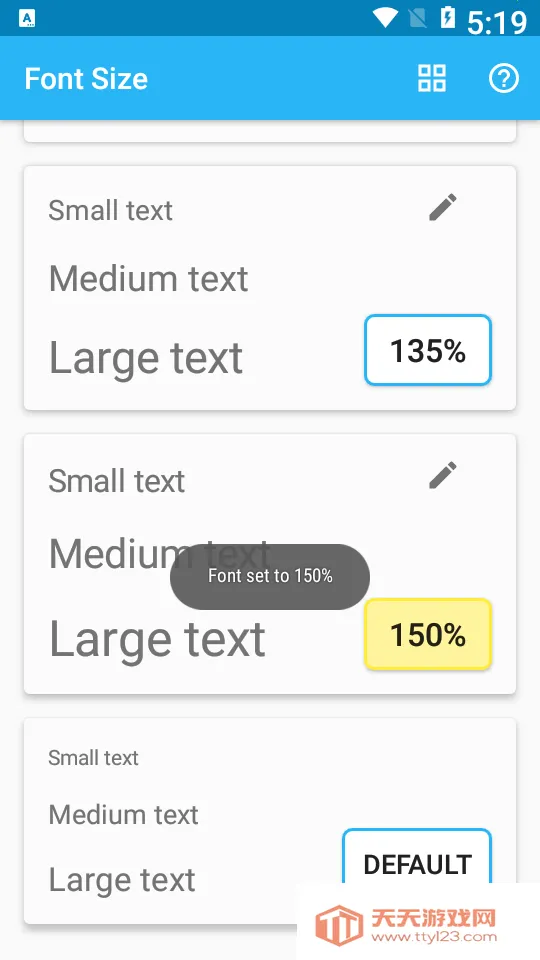 Font Size��׿���ֻ���v1.15.4 ��׿���ͼ0